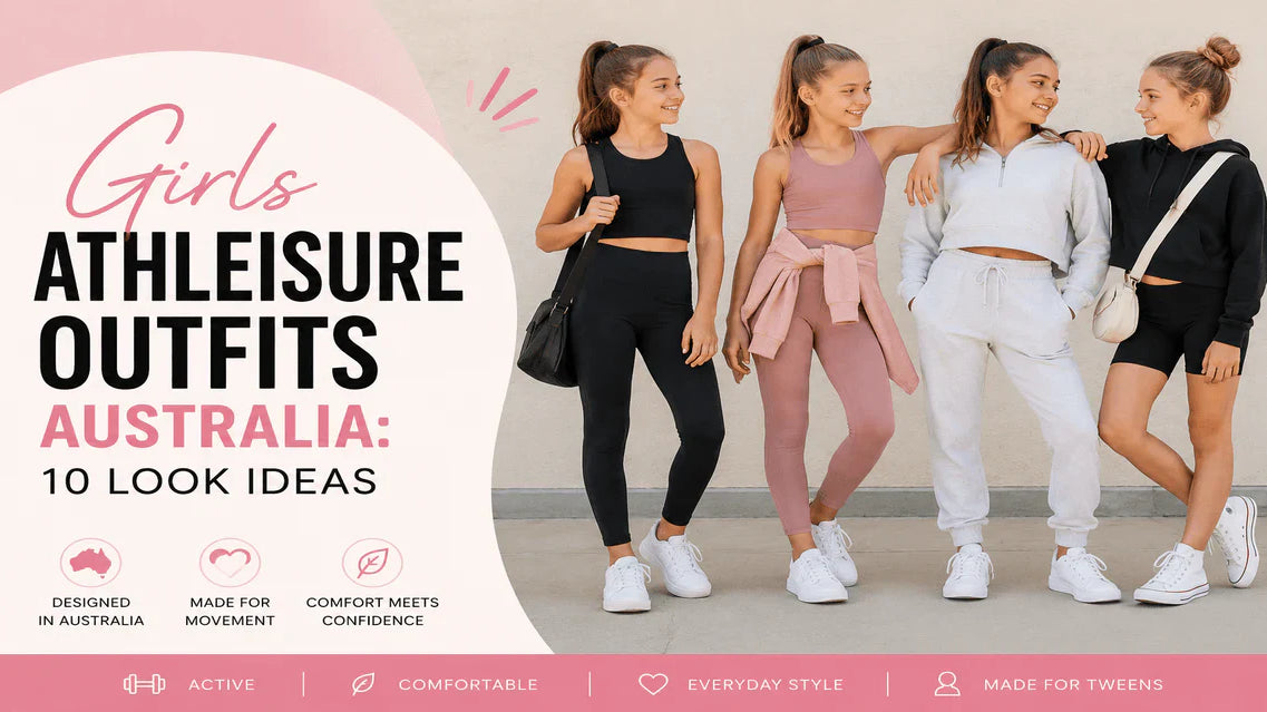 Girls Athleisure Outfits Australia: 10 Look Ideas