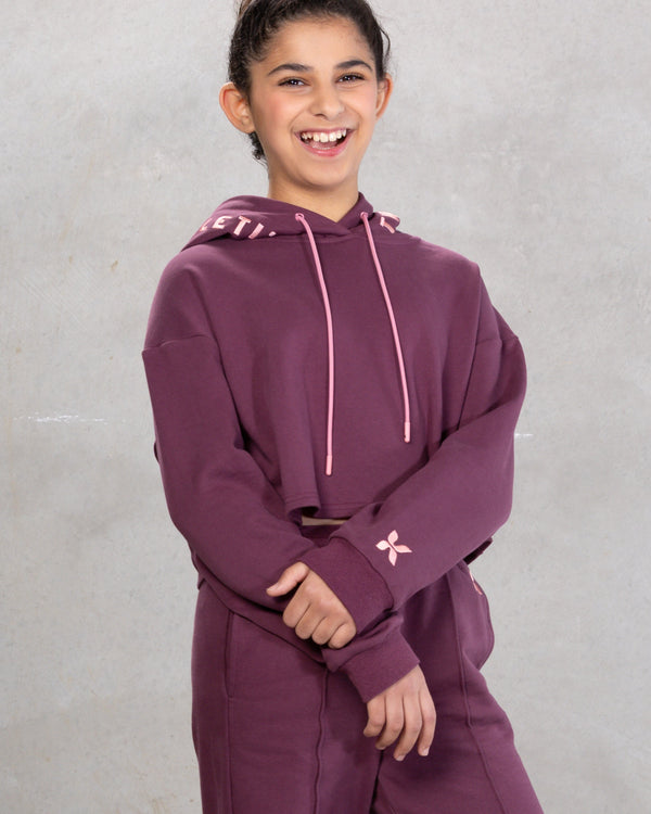 Sienna Crop Tween Hoodie