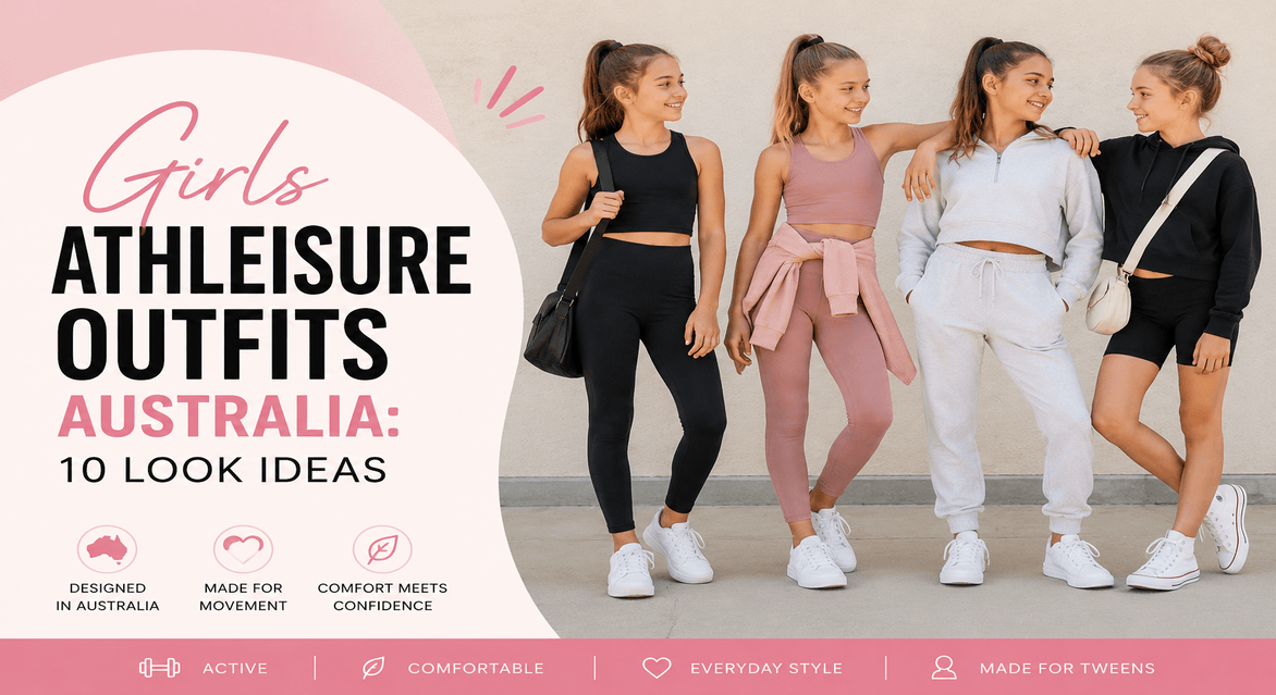 Girls Athleisure Outfits Australia: 10 Look Ideas