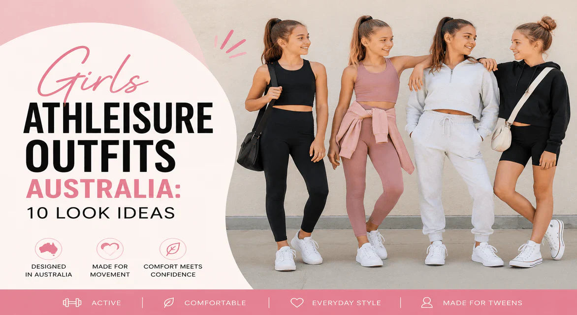 Girls Athleisure Outfits Australia: 10 Look Ideas