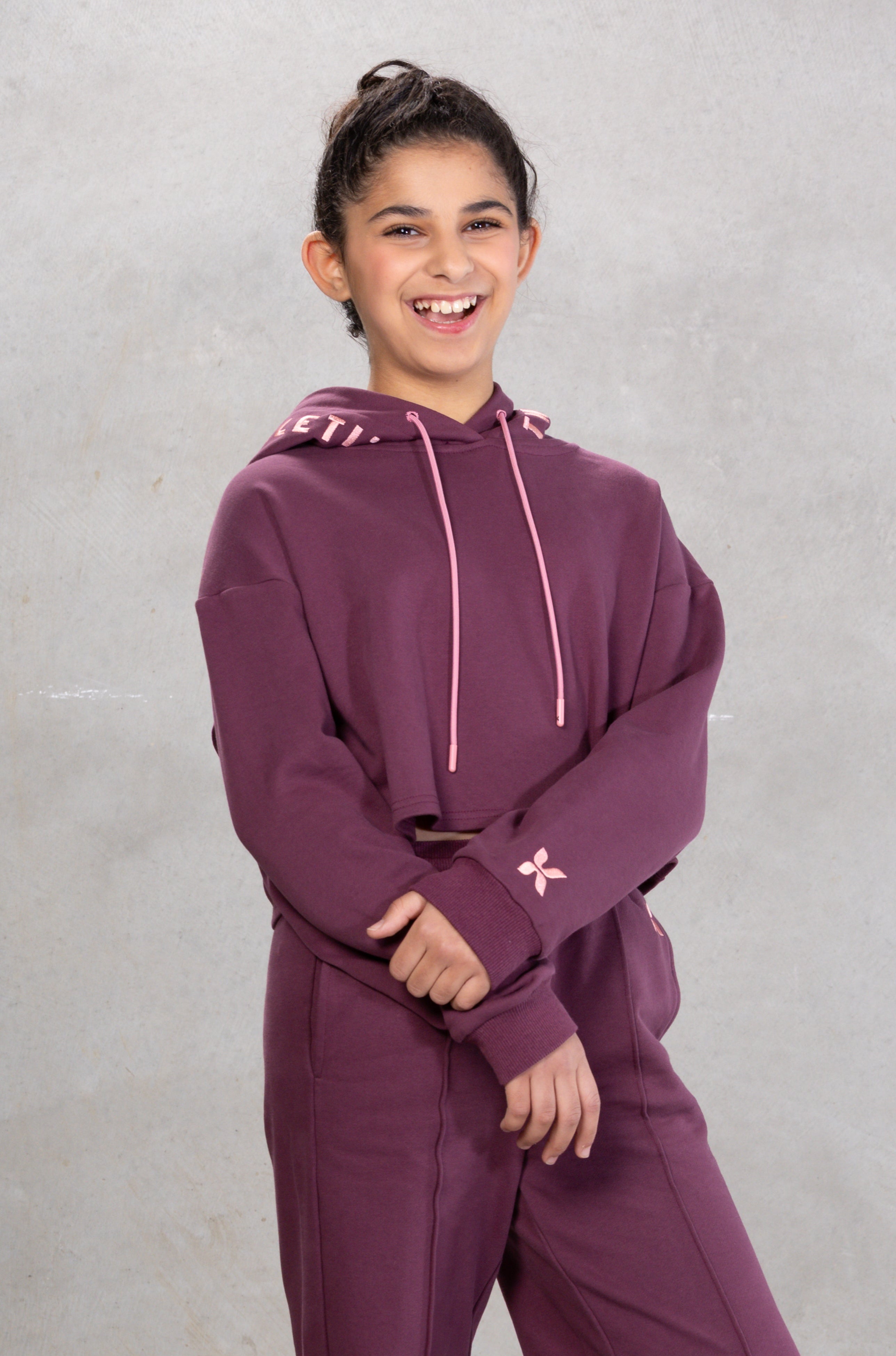 Sienna Crop Tween Hoodie