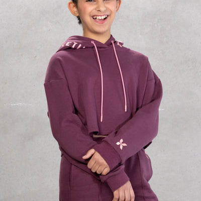 Girls cropped hoodie for tweens – Athletik Tween Sienna