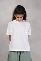 white tshirt freen lower