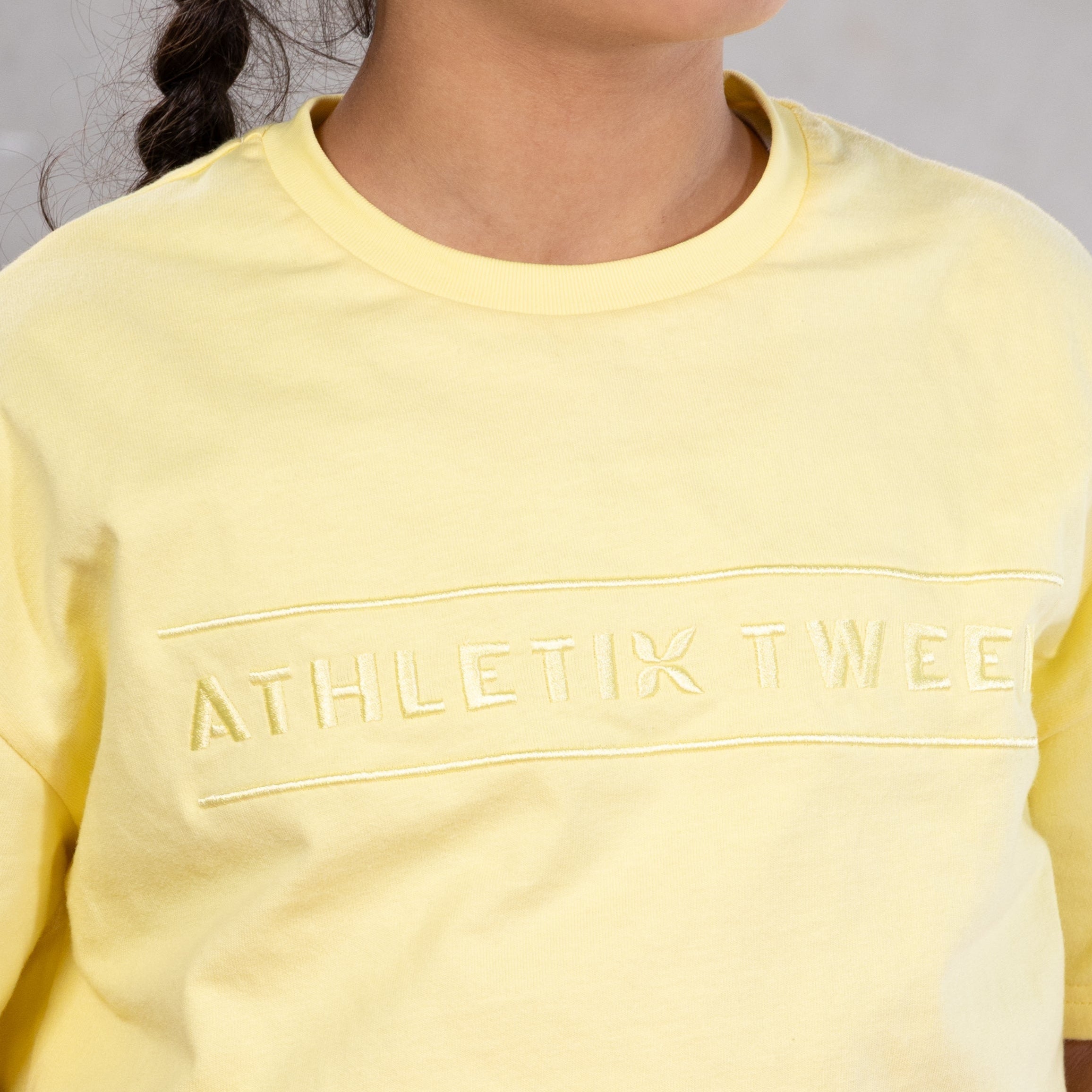 yellow tshirt