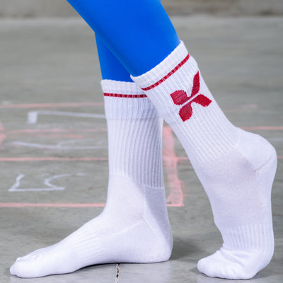 Girls crew socks for tweens – Athletik Tween Movement